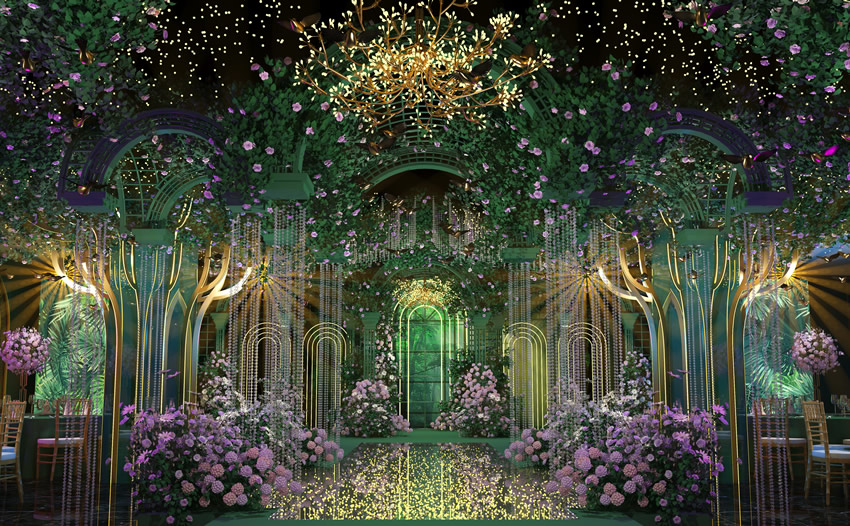 江阳奇妙森林婚礼堂效果展示